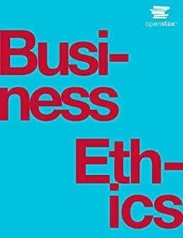 Business ethics book cover