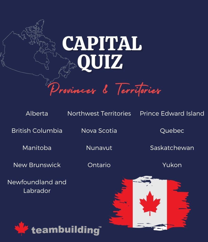 Capital Quiz Provinces