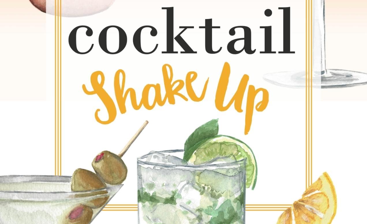 cocktail shake-up banner