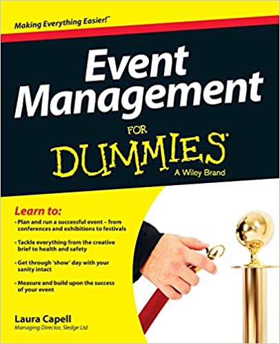 Event management for dummies book cover