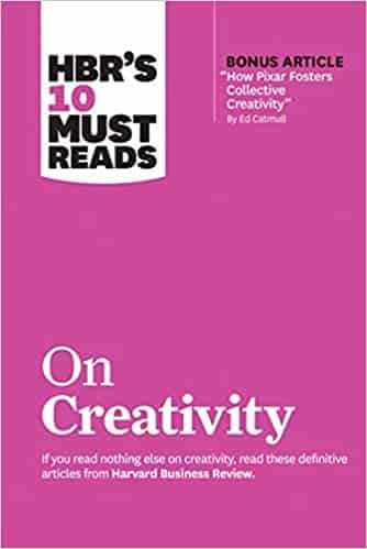 HBR on creativity book cover