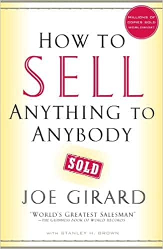 How to sell anything to anybody book cover