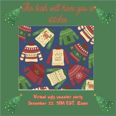 ugly sweater party invitation sample 2