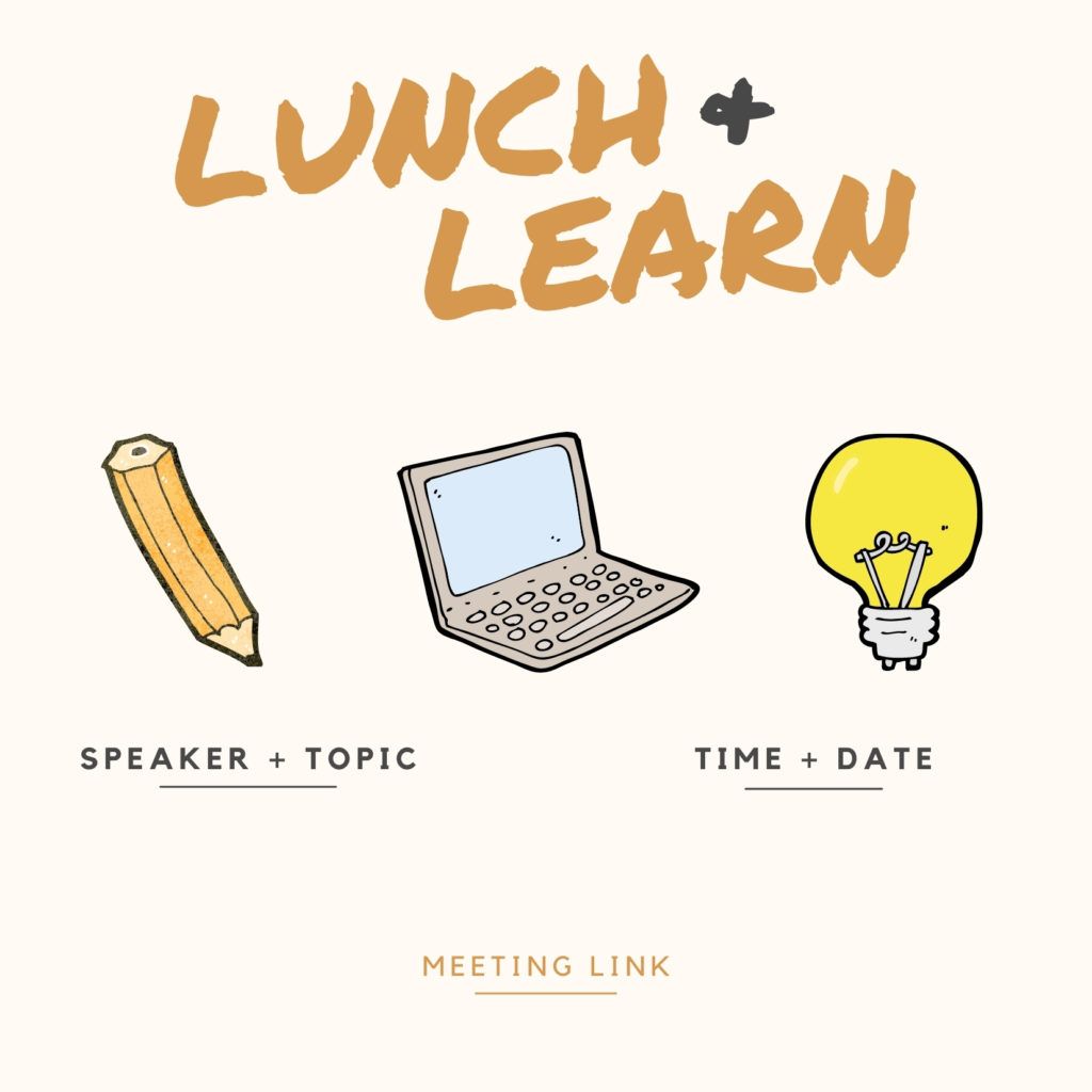 Lunch and Learn evite #2