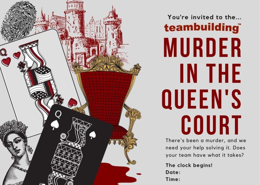 Murder in the Queen's Court banner