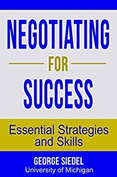 Negotiating for success cover