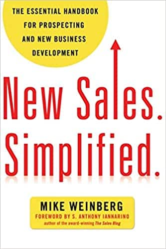 new sales simplified book cover