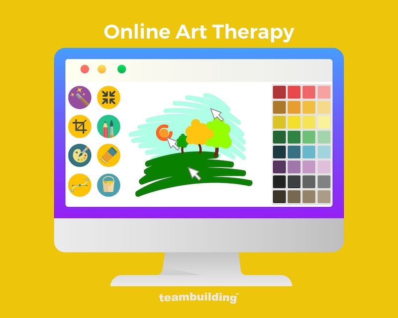 Online Art Therapy Banner
