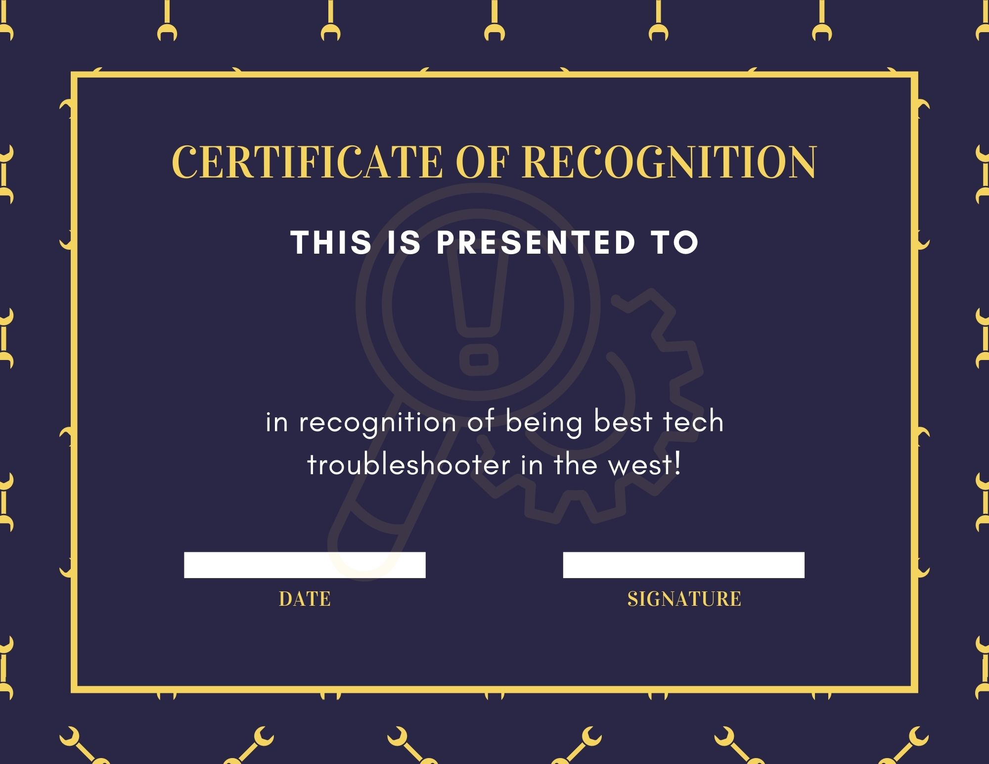 Online Award Certificate 2