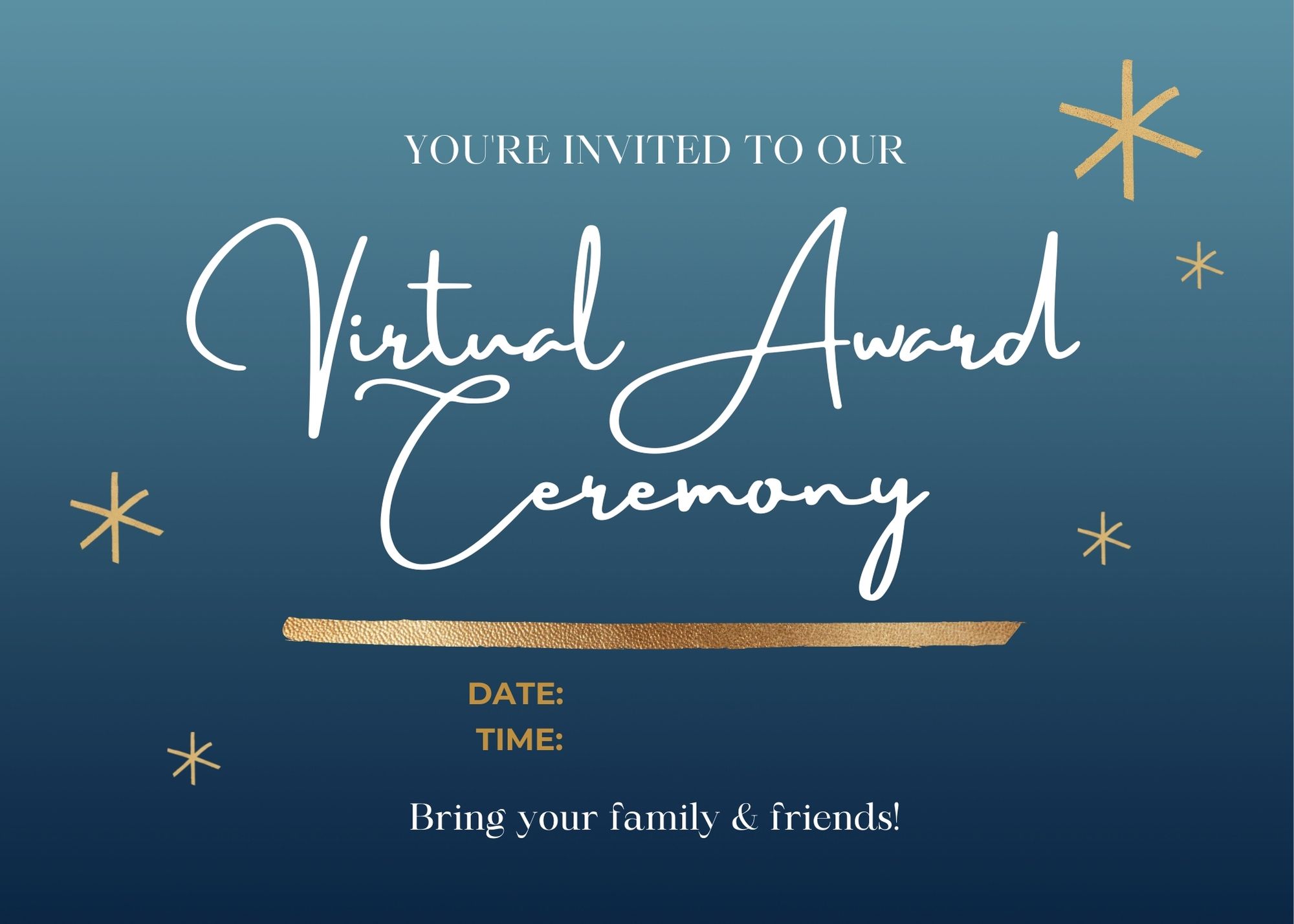 Online Award Invitation 2