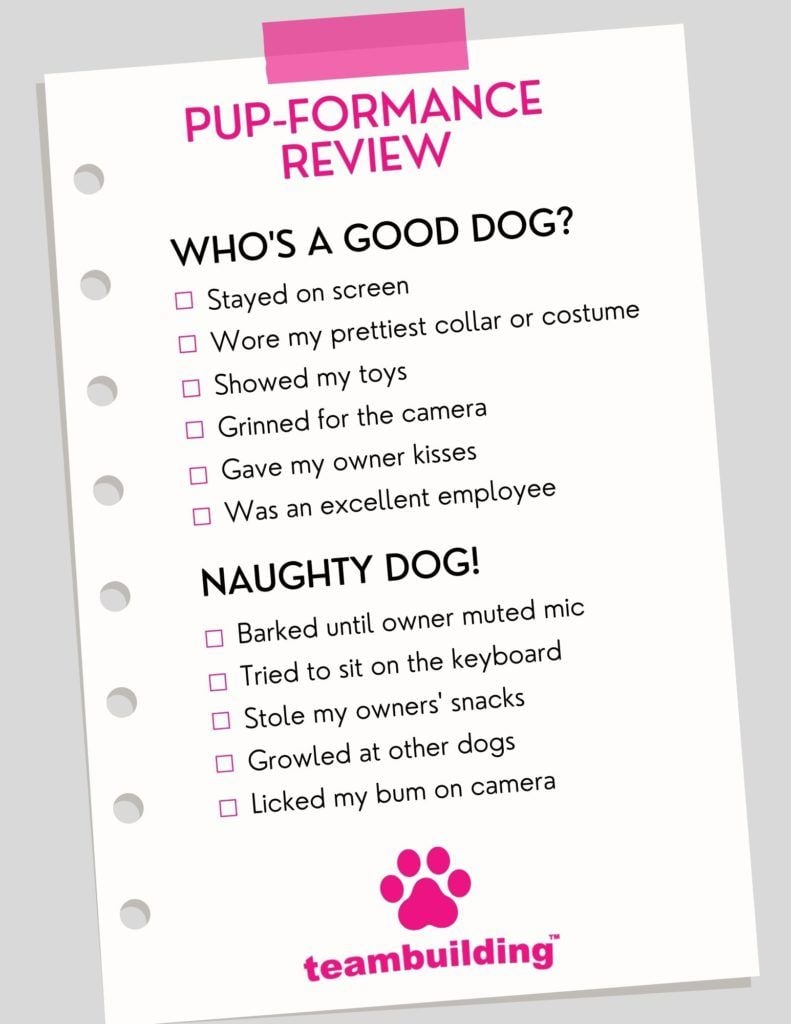 Pup-formance Reviews Template