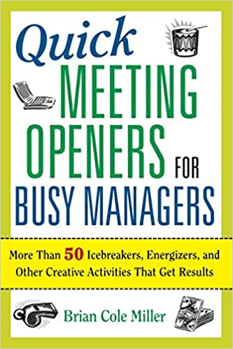 Quick Meeting Openers for Busy Managers cover