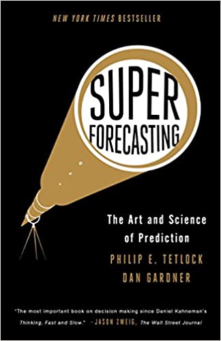 Superforecasting book cover