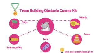 team building obstacle course kit