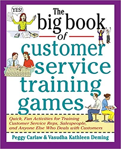 the big book of customer service training games book cover