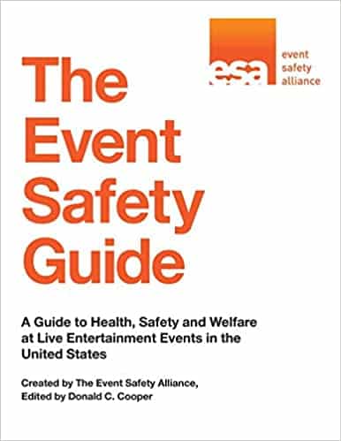 The event safety guide book cover