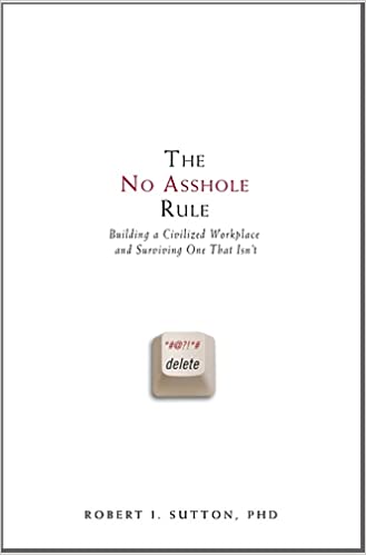 The no asshole rule book cover