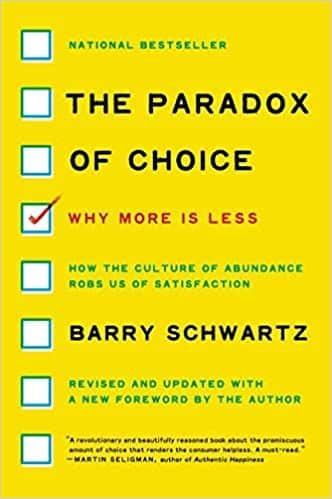 the paradox of choice book cover