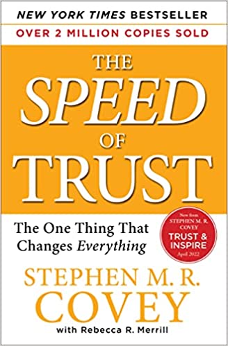 the speed of trust book cover