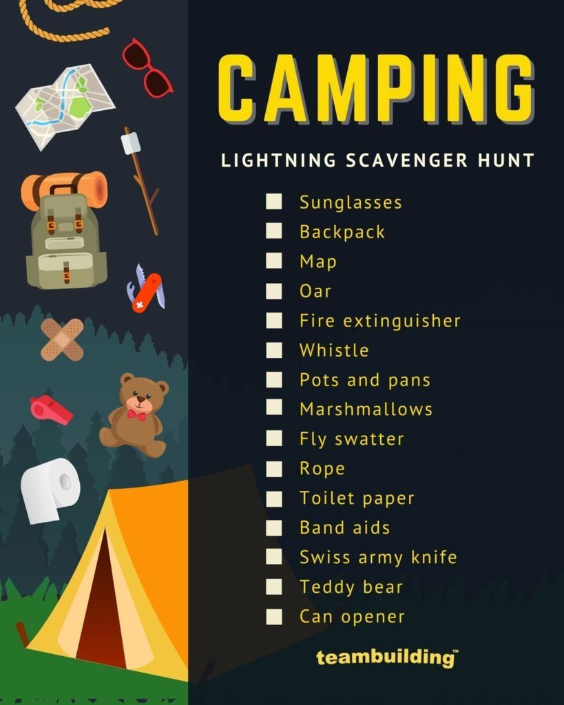Virtual Campfire - Scavenger Hunt